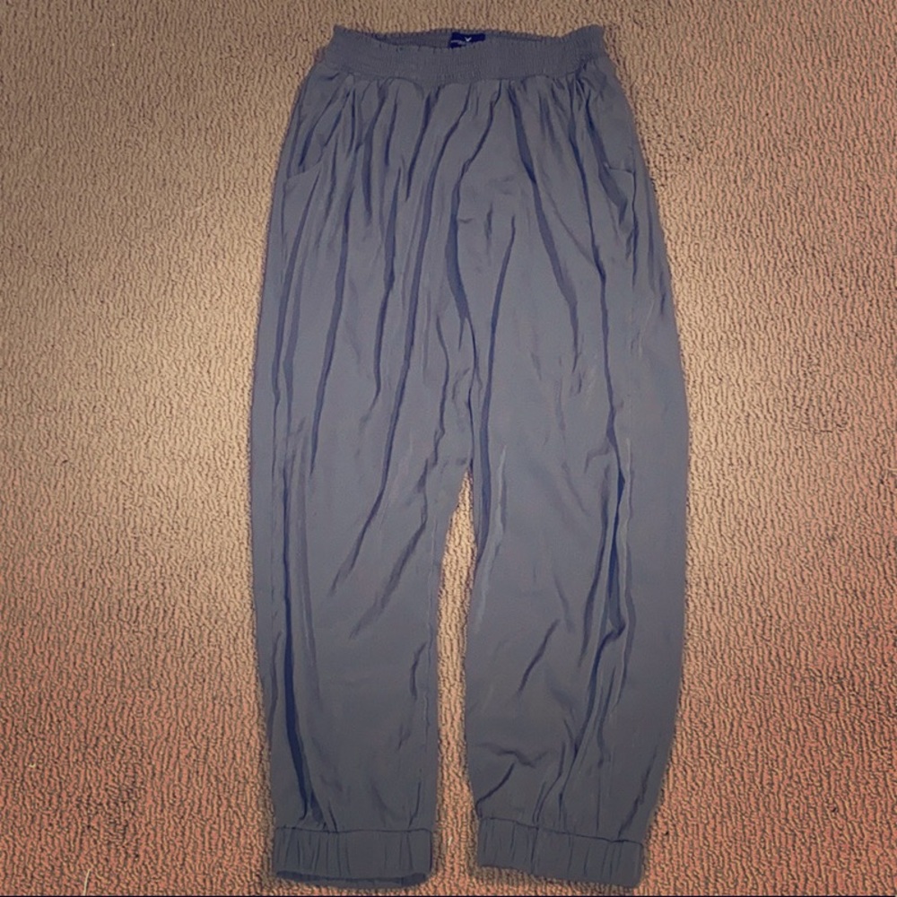 American Eagle Olive Green Harem Flowy Pants